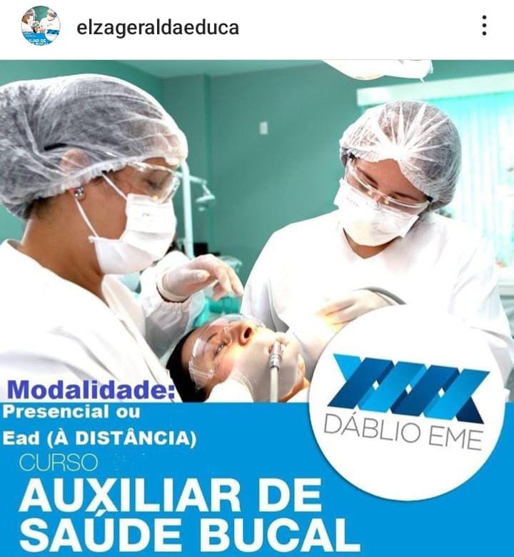 Curso de ASB (Auxiliar de Saúde Bucal) - Modalidade EAD
